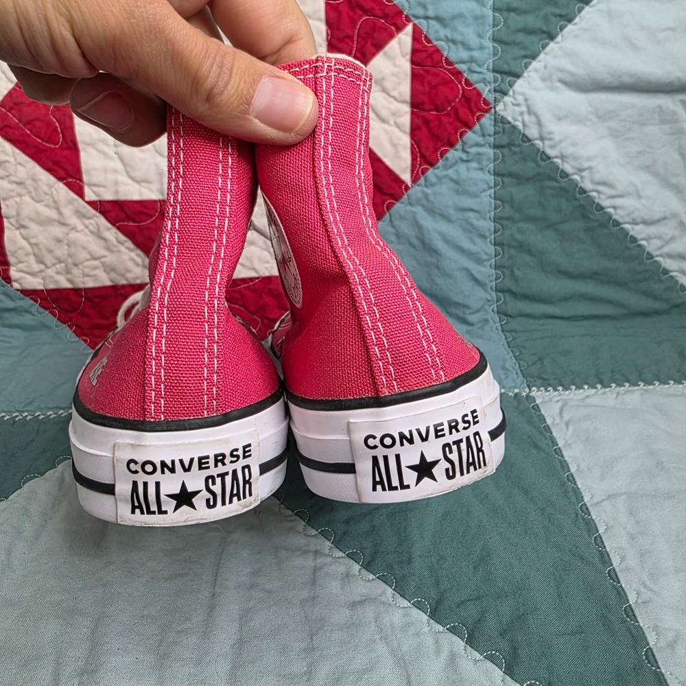 Converse Chuck Taylor Custom High Top Pink Travis Scott Wish You Were Here M3 W5 - Picture 7 of 10